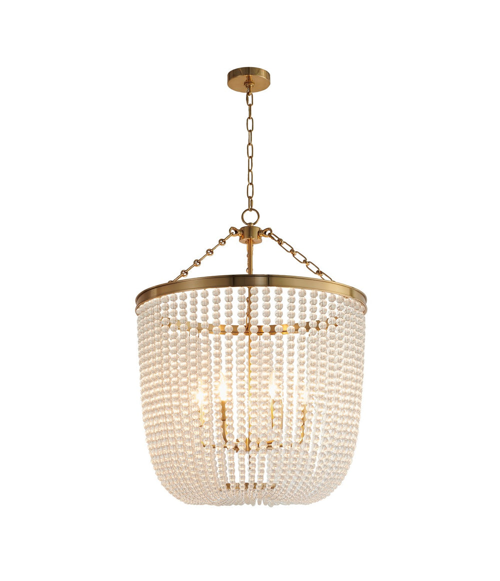 Bethel International Canada - Six Light Chandelier - Gold- Union Lighting Luminaires Decor