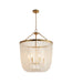 Bethel International Canada - Six Light Chandelier - Gold- Union Lighting Luminaires Decor