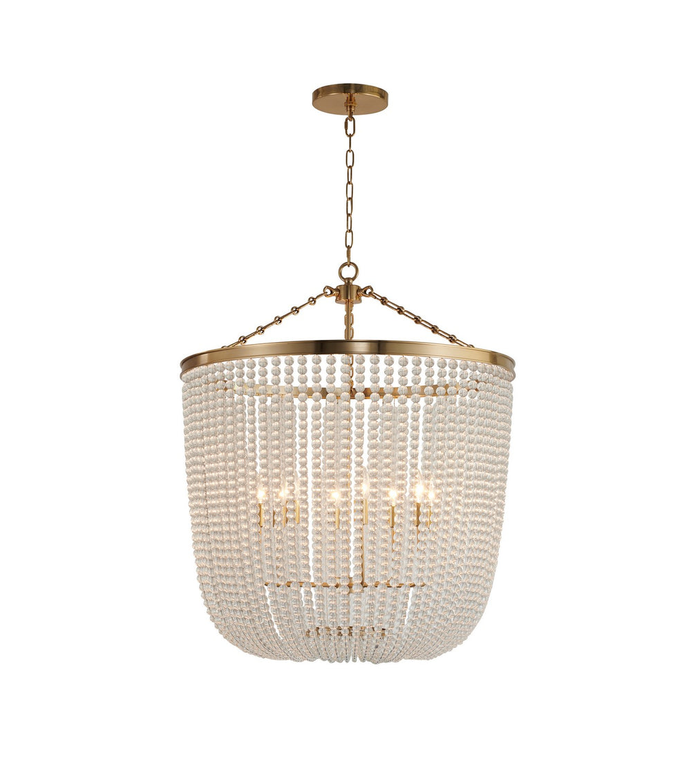 Bethel International Canada - Eight Light Chandelier - Gold- Union Lighting Luminaires Decor