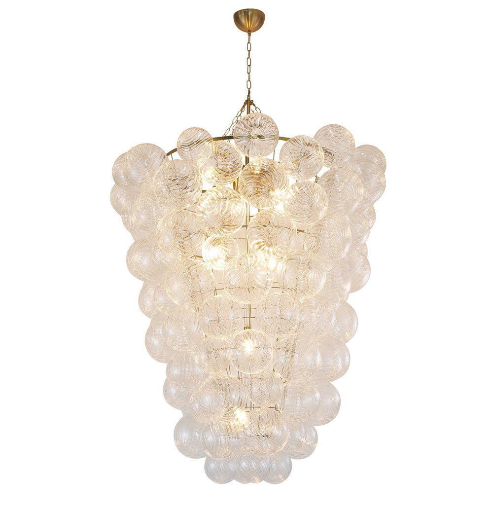 Bethel International Canada - 12 Light Chandelier - Brass- Union Lighting Luminaires Decor