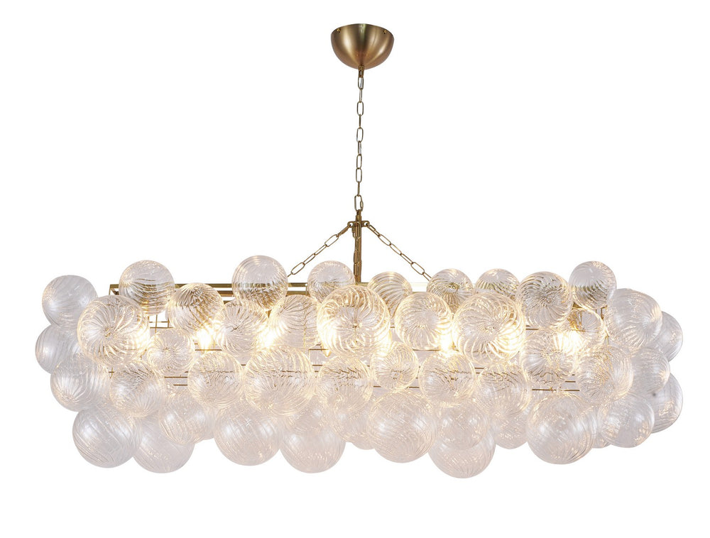 Bethel International Canada - 12 Light Chandelier - Brass- Union Lighting Luminaires Decor
