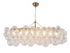 Bethel International Canada - 12 Light Chandelier - Brass- Union Lighting Luminaires Decor