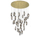 Lib & Co. Canada - LED Chandelier - Sorrento - Gold- Union Lighting Luminaires Decor