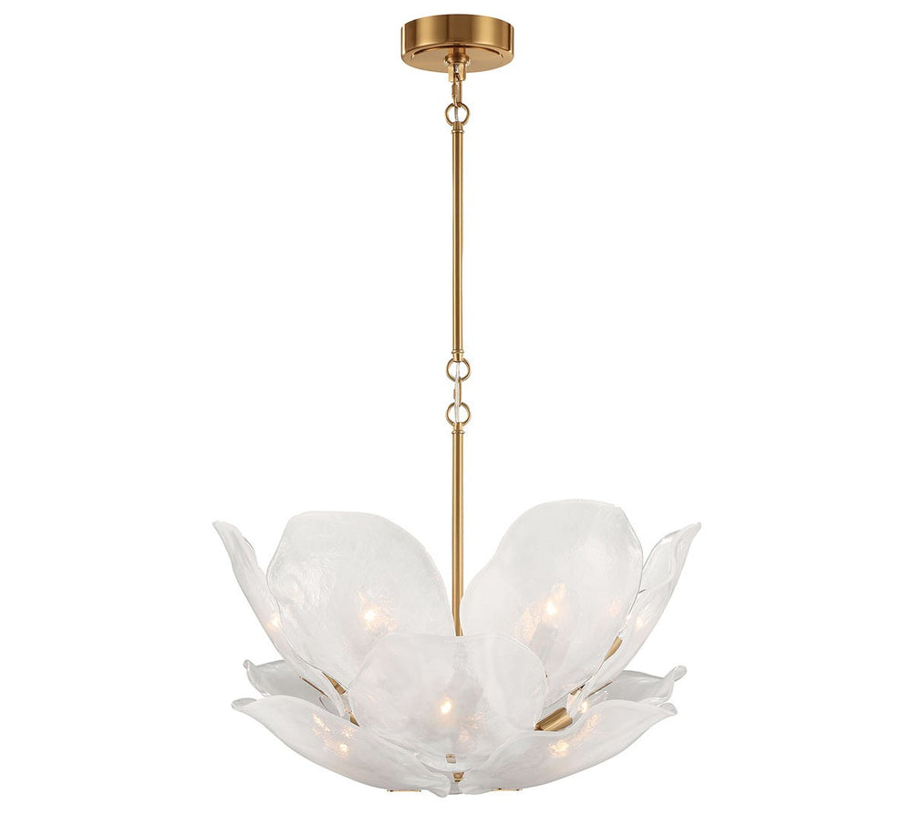 Lib & Co. Canada - 12 Light Chandelier - Corato - Brushed Brass- Union Lighting Luminaires Decor