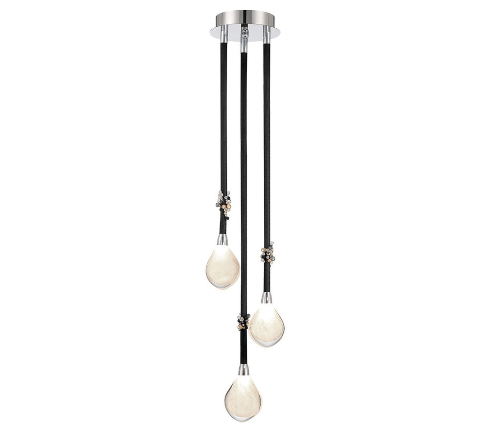Lib & Co. Canada - LED Pendant - Bellissima - Black Sleeves- Union Lighting Luminaires Decor