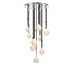 Lib & Co. Canada - LED Chandelier - Bellissima - Black Sleeve- Union Lighting Luminaires Decor