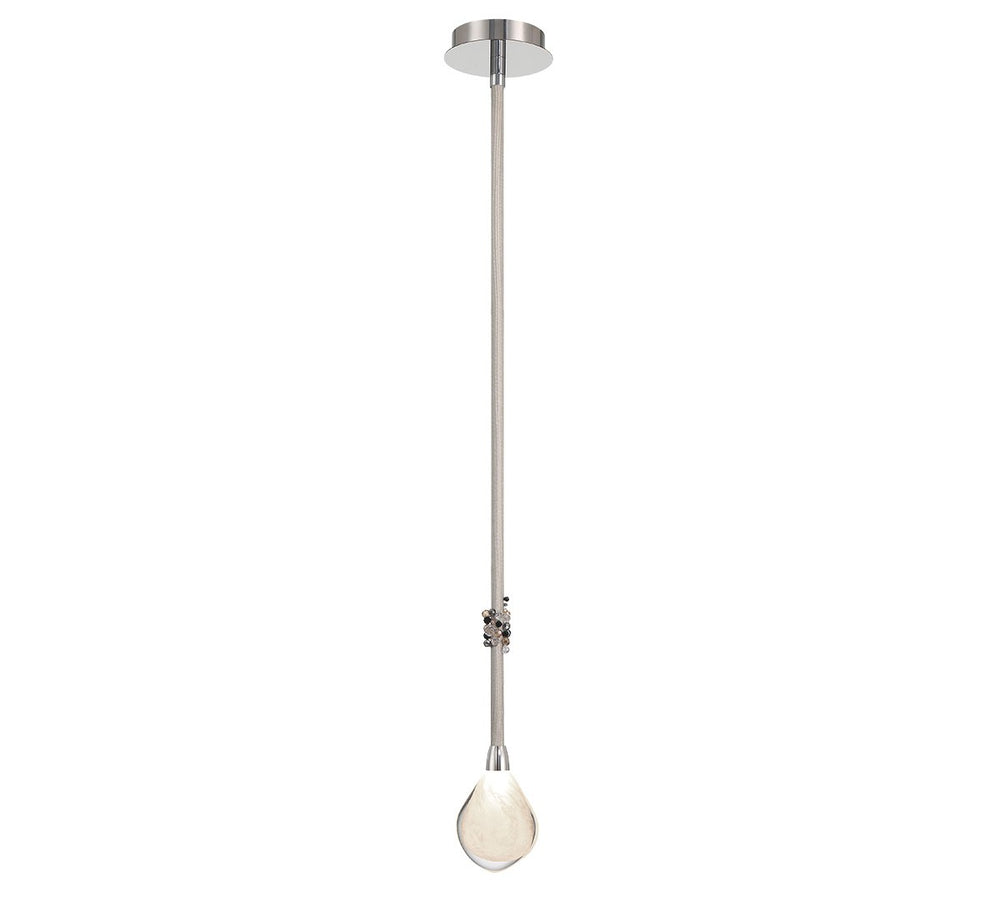 Lib & Co. Canada - LED Pendant - Bellissima - Silver Sleeve- Union Lighting Luminaires Decor