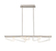 Lib & Co. Canada - LED Chandelier - Arezzo - Painted Brushed Champagne- Union Lighting Luminaires Decor