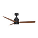 Maxim - 52" Ceiling Fan - Falcon - Black / Walnut- Union Lighting Luminaires Decor