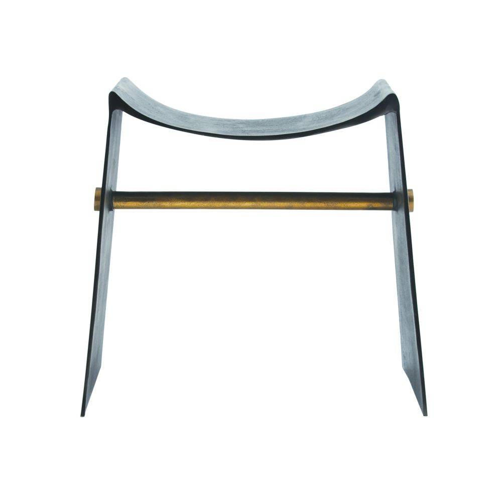 Arteriors - Stool - Montez - Blackened- Union Lighting Luminaires Decor