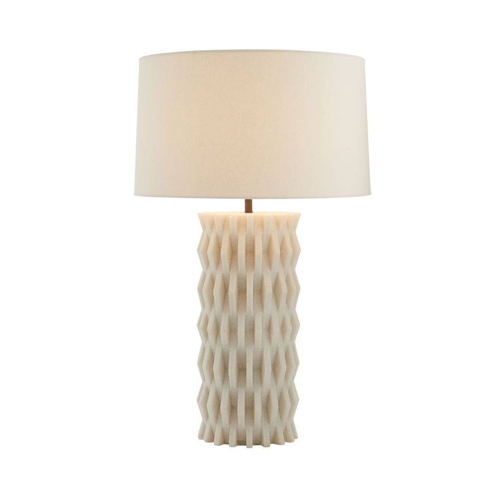 Arteriors - One Light Table Lamp - Nago - Ivory- Union Lighting Luminaires Decor