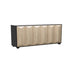 Arteriors - Credenza - Sapphire - Chamois Gray Eucalyptus Veneer/Ebony Oak Veneer- Union Lighting Luminaires Decor