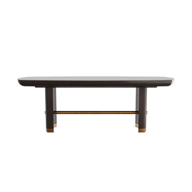 Arteriors - Dining Table - Pembroke - Ebony Oak Veneer/Vintage Brass- Union Lighting Luminaires Decor