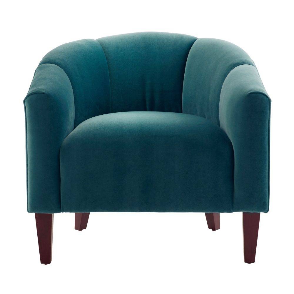 Arteriors - Accent Chair - Misha - Peacock Velvet- Union Lighting Luminaires Decor