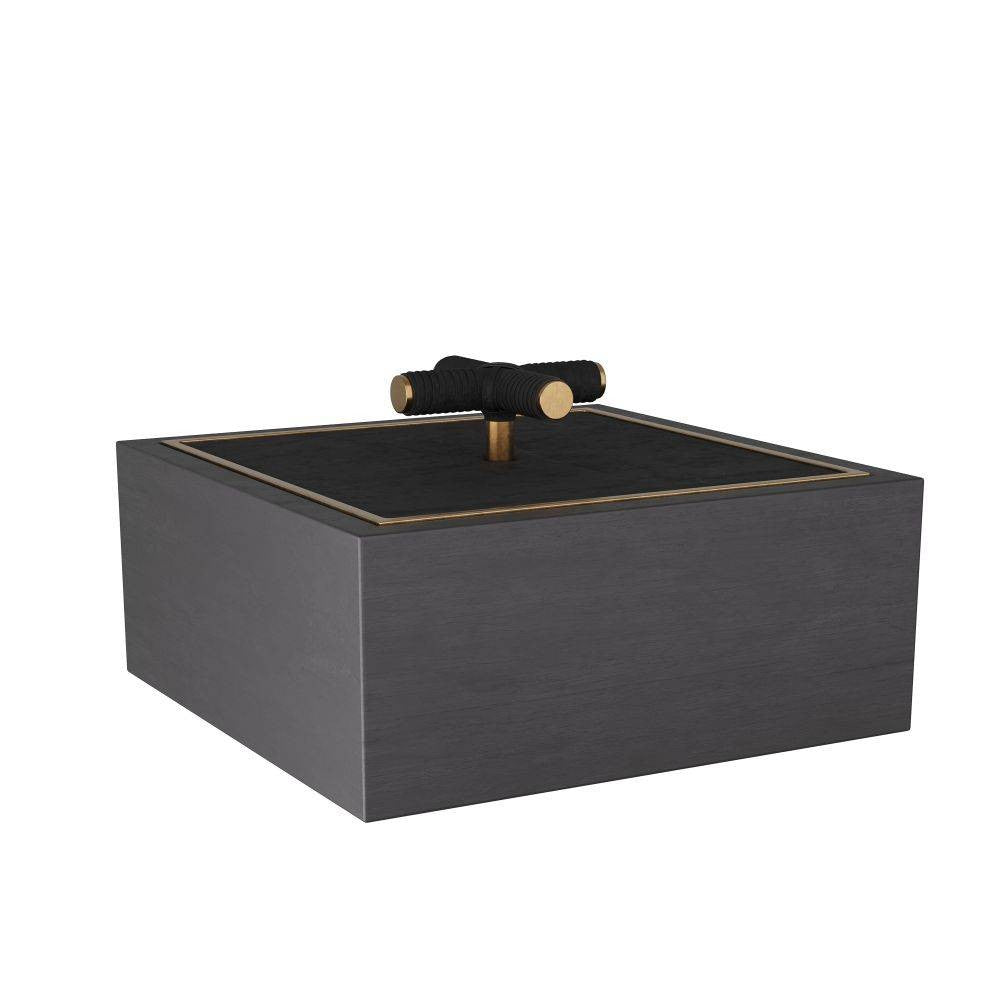 Arteriors - Box - Xander - Black- Union Lighting Luminaires Decor