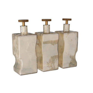 Arteriors - Decanters, Set of 3 - Zerdomo - Smoke Luster- Union Lighting Luminaires Decor
