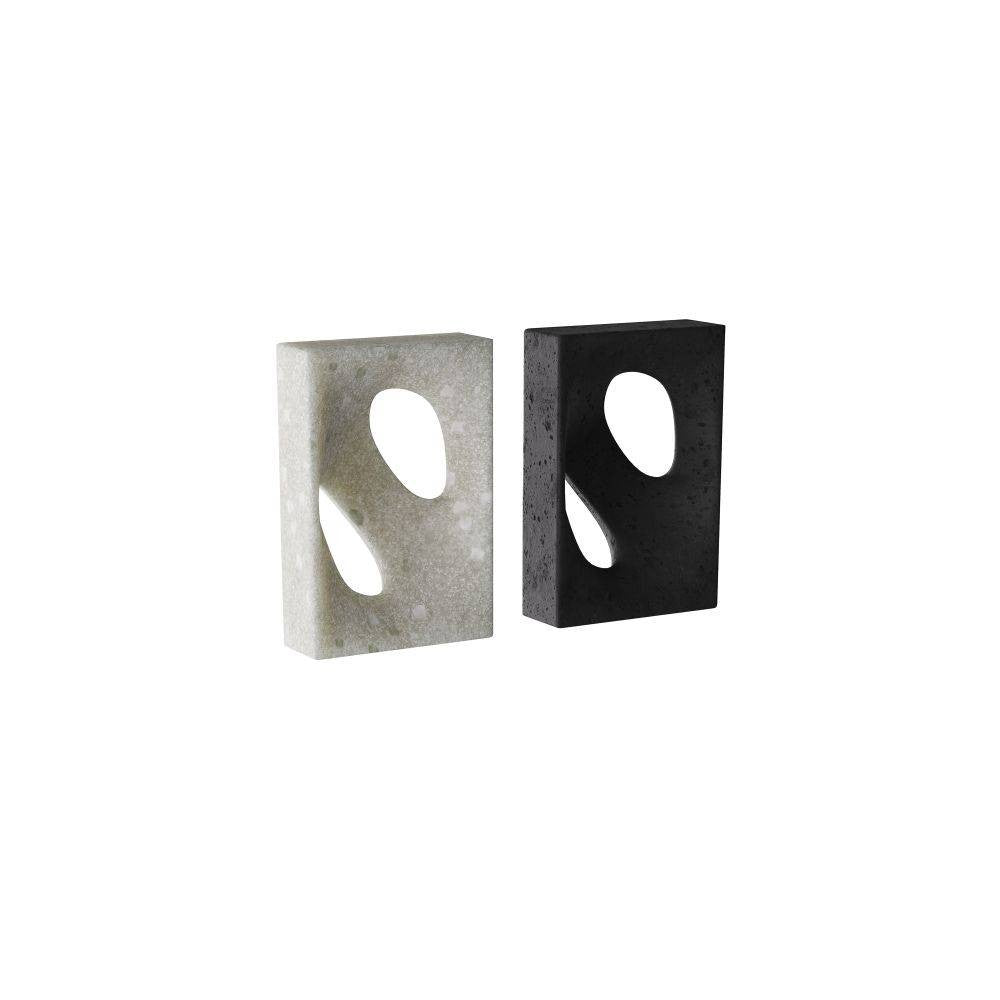 Arteriors - Bookends, Set of 2 - Bondi - Charcoal- Union Lighting Luminaires Decor