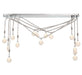 Lib & Co. Canada - LED Chandelier - Bellissima - Silver Sleeve- Union Lighting Luminaires Decor