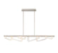 Lib & Co. Canada - LED Chandelier - Arezzo - Painted Brushed Champagne- Union Lighting Luminaires Decor