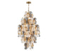Lib & Co. Canada - 20 Light Chandelier - Veneto - Aged Brass- Union Lighting Luminaires Decor