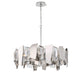 Lib & Co. Canada - Eight Light Chandelier - Castellana - Chrome- Union Lighting Luminaires Decor