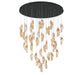 Lib & Co. Canada - LED Chandelier - SORRENTO - Matte Black- Union Lighting Luminaires Decor
