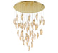 Lib & Co. Canada - LED Chandelier - SORRENTO - Plated Brushed Gold- Union Lighting Luminaires Decor