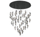 Lib & Co. Canada - LED Chandelier - SORRENTO - Matte Black- Union Lighting Luminaires Decor