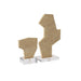 Arteriors - Sculptures, Set of 2 - Bianchis - Sand- Union Lighting Luminaires Decor