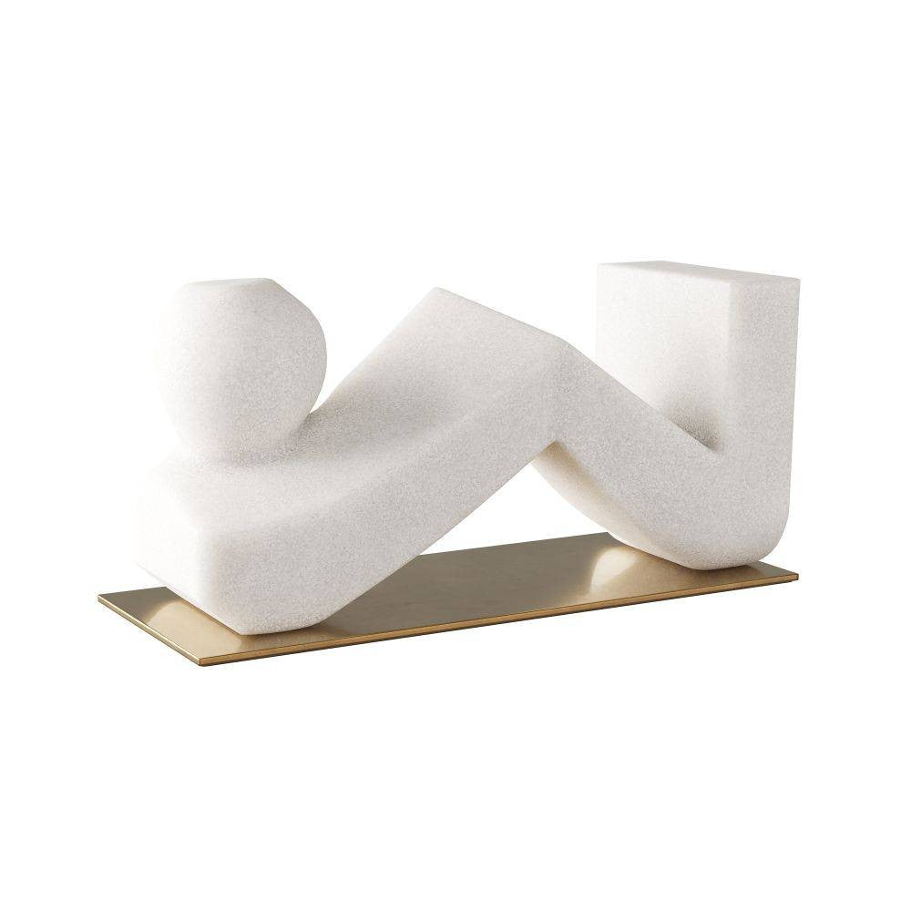 Arteriors - Sculpture - Zane - Ivory- Union Lighting Luminaires Decor