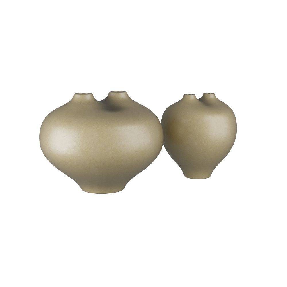 Arteriors - Sculptures, Set of 2 - Yelis - Olive- Union Lighting Luminaires Decor