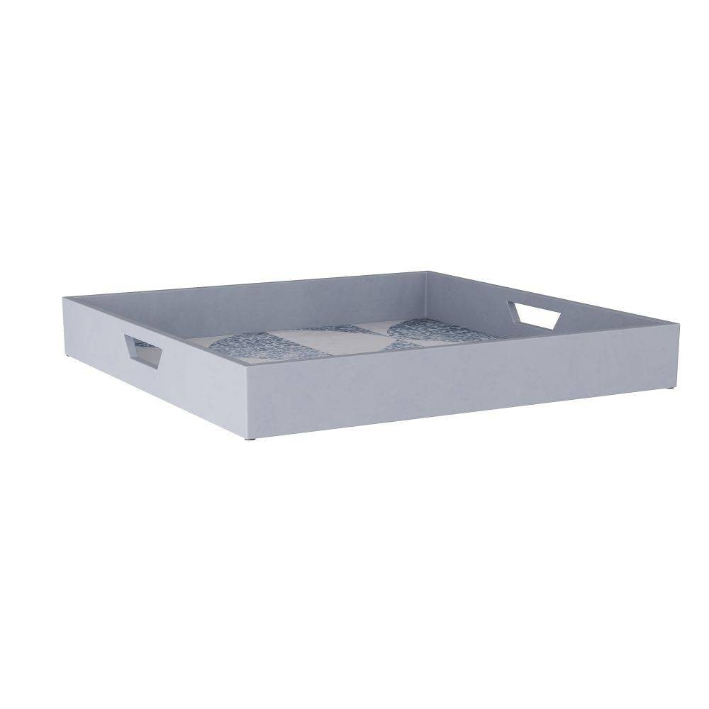 Arteriors - Tray - Alfie - Slate Blue Mosaic- Union Lighting Luminaires Decor