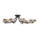 Arteriors - Flush Mount - Zamora - English Bronze- Union Lighting Luminaires Decor