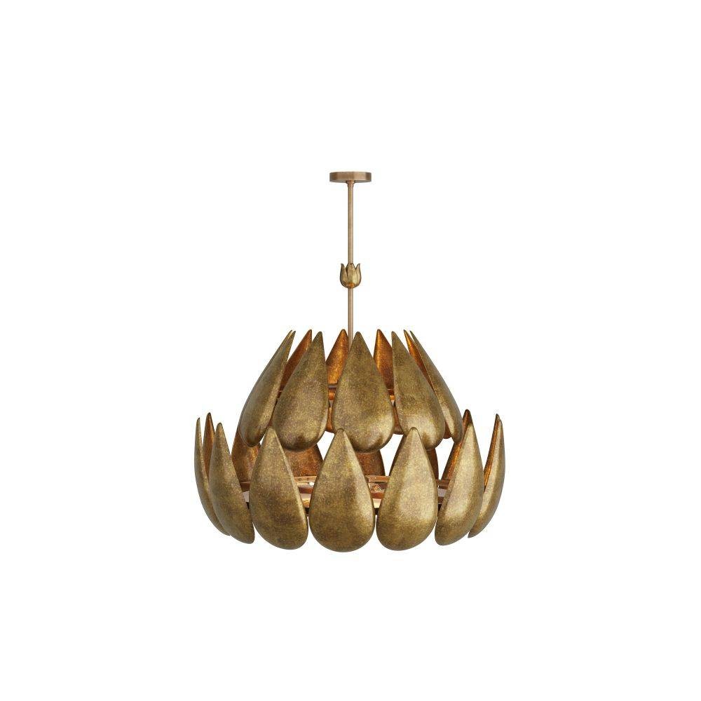 Arteriors - Chandelier - Anastasia - Vintage Brass- Union Lighting Luminaires Decor