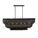 Arteriors - Chandelier - Yessika - Dark Gray Stained- Union Lighting Luminaires Decor