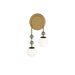 Arteriors - Wall Sconce - Beverly - Antique Brass- Union Lighting Luminaires Decor