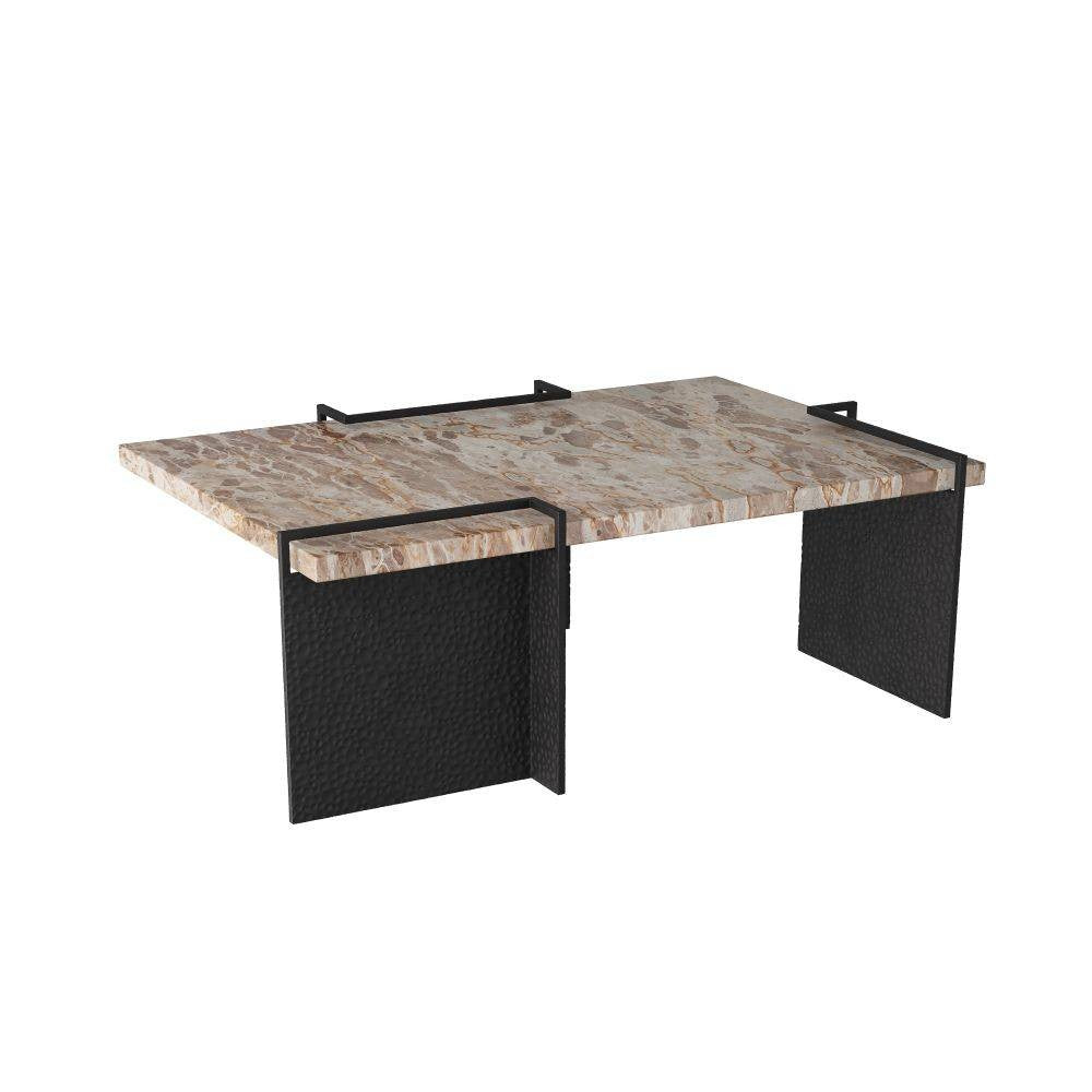 Arteriors - Cocktail Table - Boda - Blackened Iron- Union Lighting Luminaires Decor