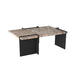 Arteriors - Cocktail Table - Boda - Blackened Iron- Union Lighting Luminaires Decor