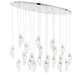 Lib & Co. Canada - LED Chandelier - Sorrento - Chrome- Union Lighting Luminaires Decor