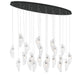 Lib & Co. Canada - LED Chandelier - Sorrento - Black- Union Lighting Luminaires Decor