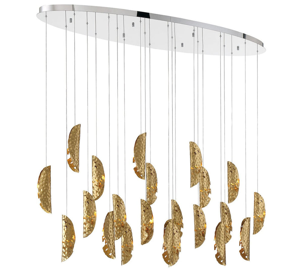 Lib & Co. Canada - LED Chandelier - Sorrento - Chrome- Union Lighting Luminaires Decor