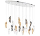 Lib & Co. Canada - LED Chandelier - Sorrento - Chrome- Union Lighting Luminaires Decor