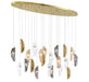 Lib & Co. Canada - LED Chandelier - Sorrento - Gold- Union Lighting Luminaires Decor