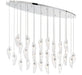 Lib & Co. Canada - LED Chandelier - Sorrento - Chrome- Union Lighting Luminaires Decor