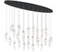 Lib & Co. Canada - LED Chandelier - Sorrento - Matte Black- Union Lighting Luminaires Decor