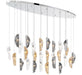 Lib & Co. Canada - LED Chandelier - Sorrento - Chrome- Union Lighting Luminaires Decor