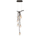 Lib & Co. Canada - LED Chandelier - Modena - Black with Gold Accent- Union Lighting Luminaires Decor