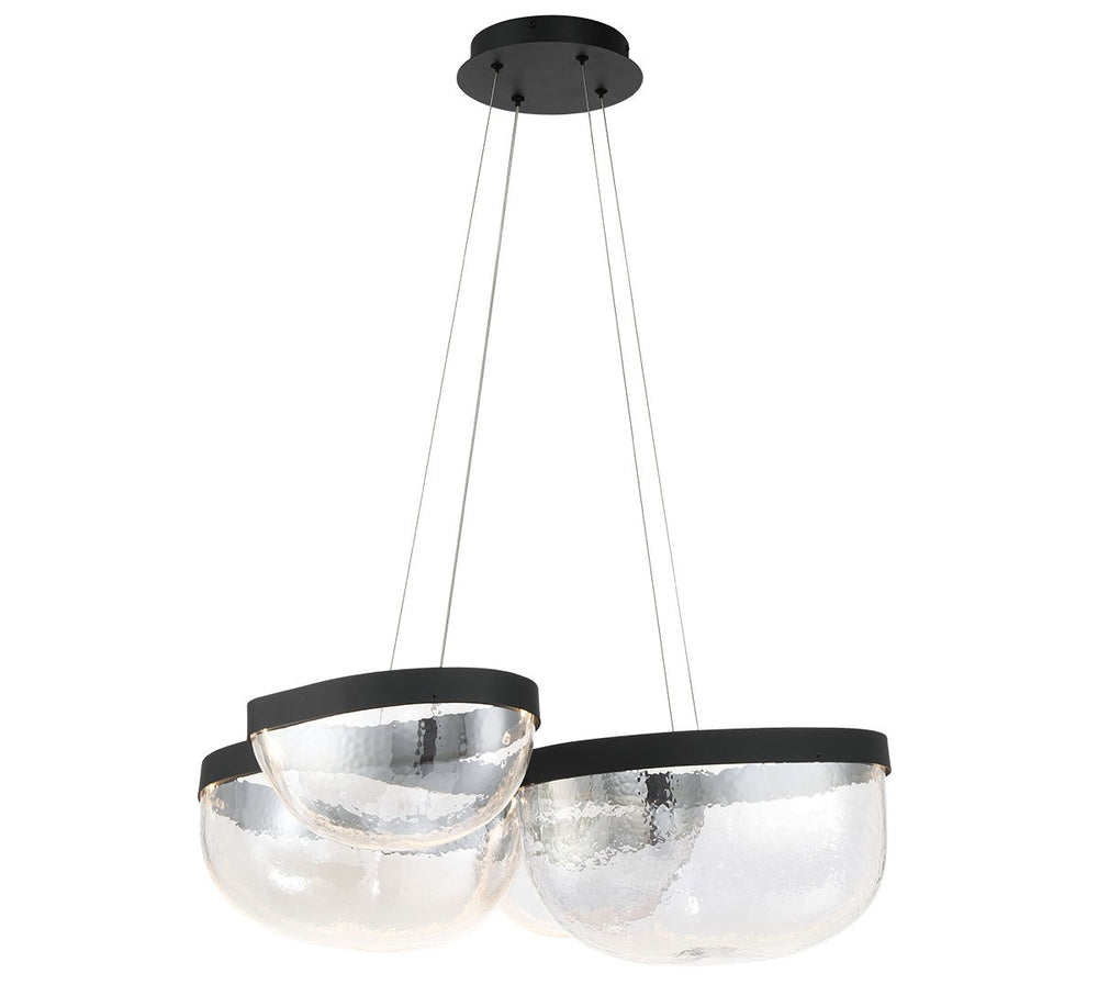 Lib & Co. Canada - LED Chandelier - Aveah - Sand Black- Union Lighting Luminaires Decor