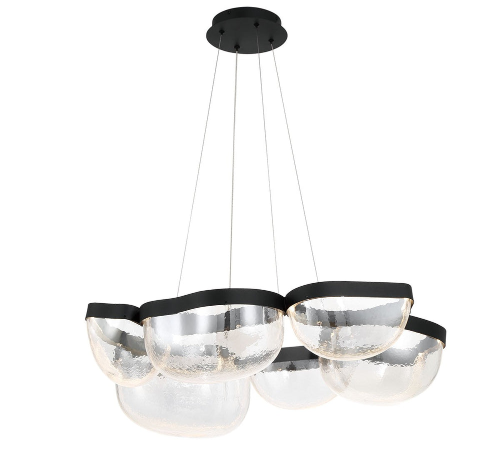 Lib & Co. Canada - LED Chandelier - Aveah - Sand Black- Union Lighting Luminaires Decor