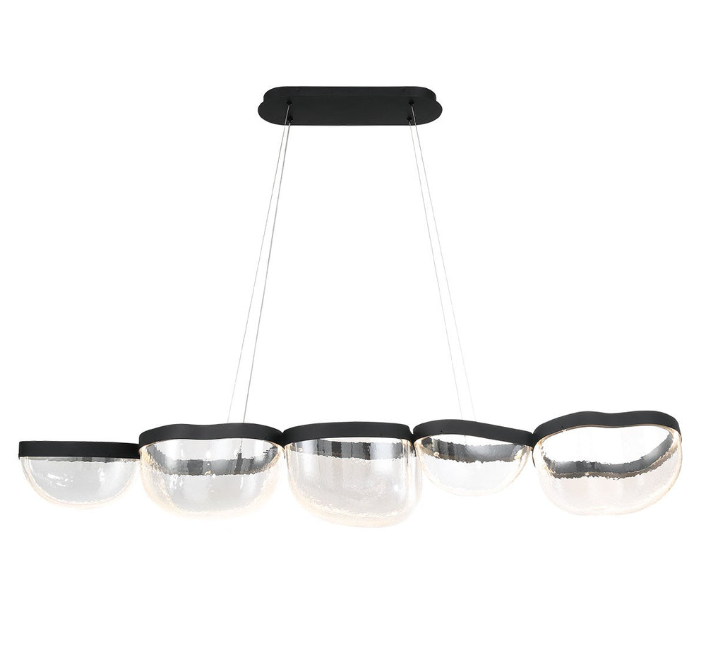 Lib & Co. Canada - LED Chandelier - Aveah - Sand Black- Union Lighting Luminaires Decor